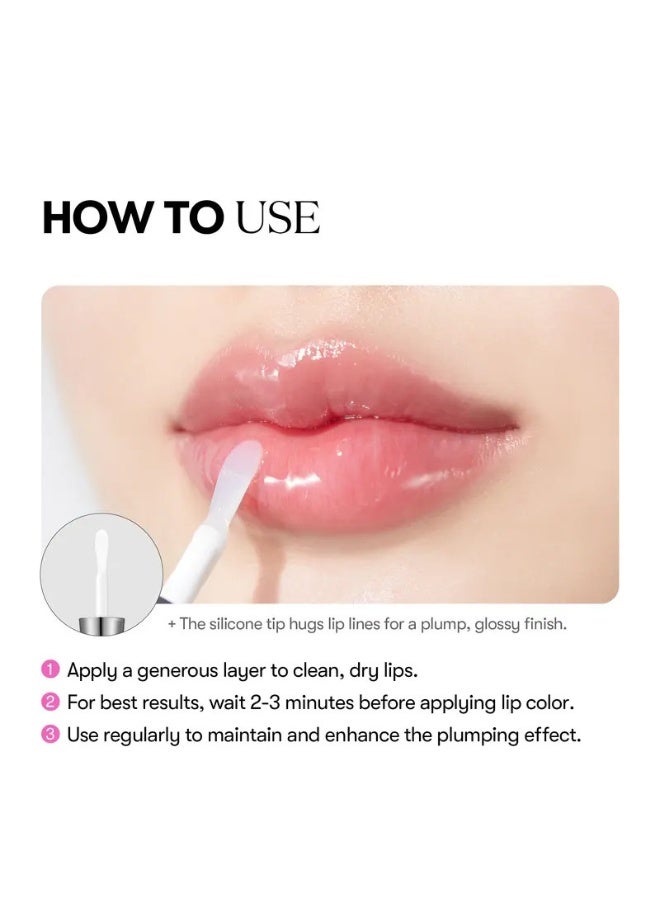 ك أو إي سي ريدل شوت ليف بلومبر، ليدل إس ليف بلومبر، 6مل مرطب، شفاف، لمعة شفاه، مستحضرات تجميل كورية (كريستال) - Image 4