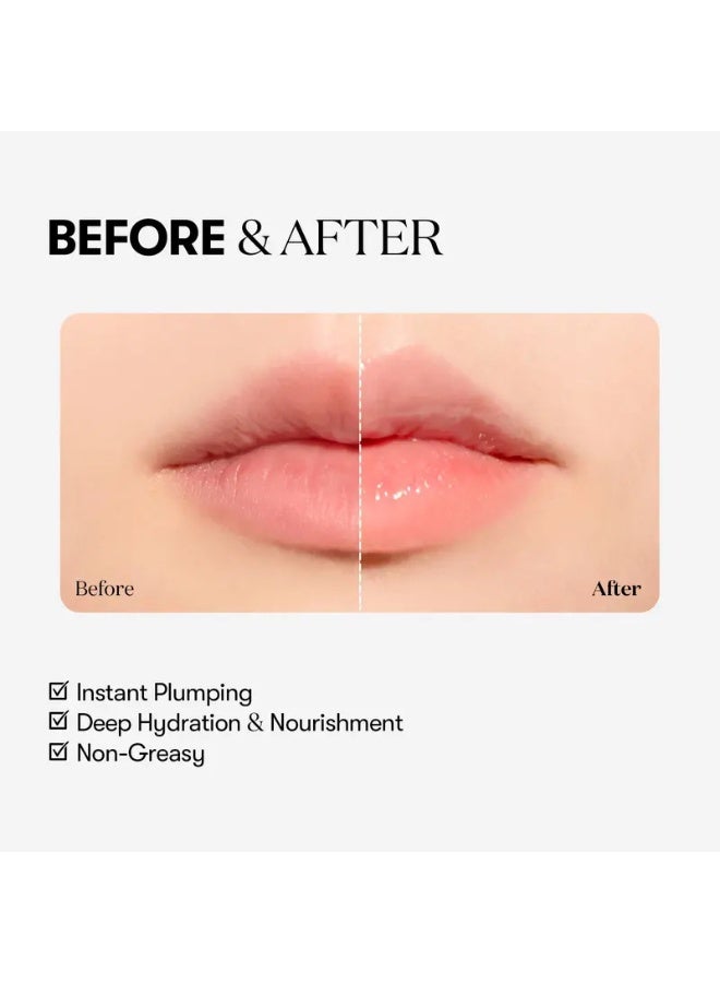 ك أو إي سي ريدل شوت ليف بلومبر، ليدل إس ليف بلومبر، 6مل مرطب، شفاف، لمعة شفاه، مستحضرات تجميل كورية (كريستال) - Image 3