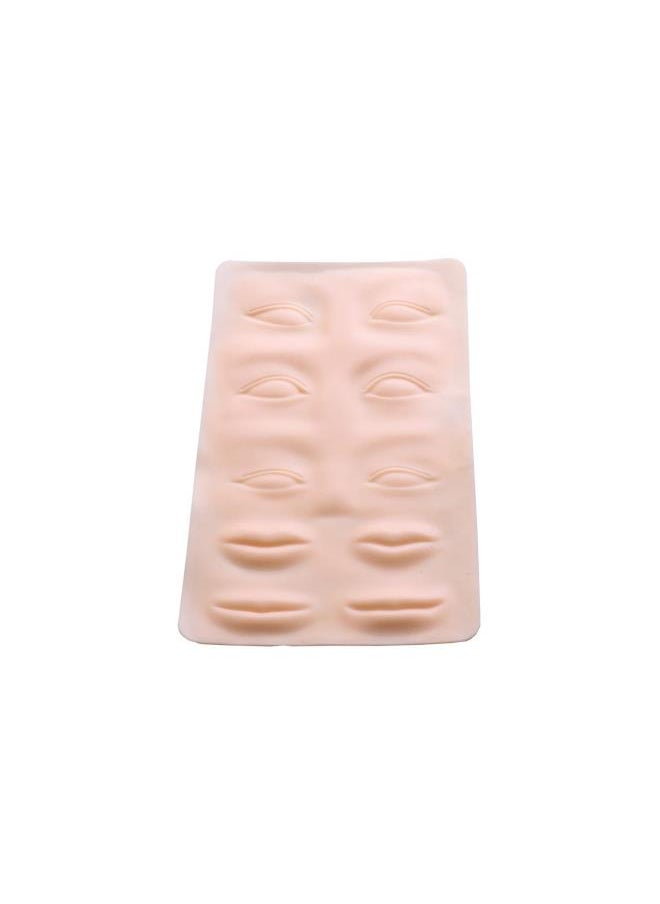 WYBOT - Tattoo Skin Practice 3D Eyebrow Lip Tattooing Practice Blank Silicone Skin Accessories Semi Permanent Makeup Tattoo Beginner - Image 1