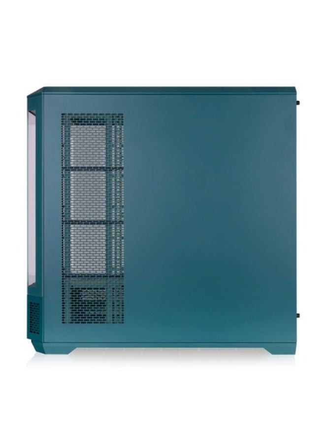 Thermaltake View 600 TG Transformative Teal Full Tower PC Case, E-ATX/ATX/M-ATX/Mini-ITX, 4× 4mm Tempered Glass Panels, Up to 10× 120/140mm Fans, 420mm/360mm Radiator Support, 480mm GPU Clearance, Rotational PCIe Slots, Built-in GPU Holder, USB-C, 8 Expansion Slots | CA-11H-00FTWN-00 Transformative Teal - Image 5