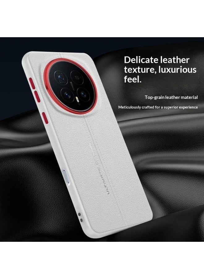 عام غطاء جلد لهونر ماجيك 8 برو، حافظة هاتف رقيقة فاخرة من الجلد، واقية من الخدوش. - Image 2