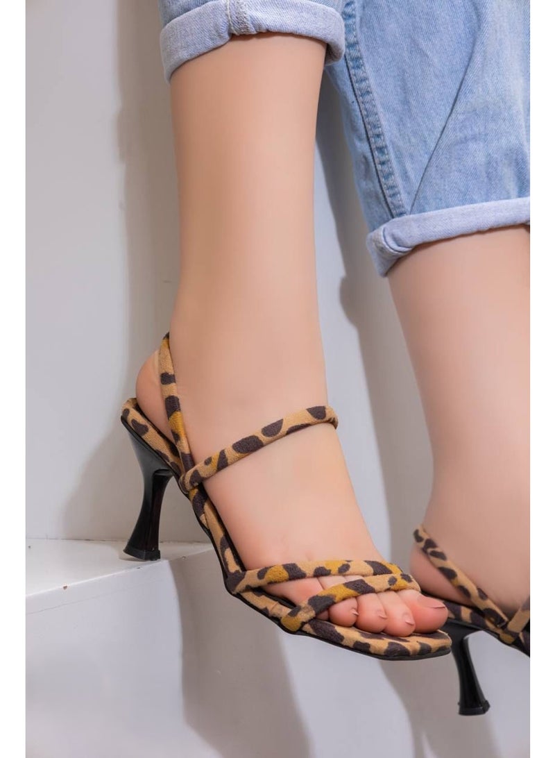 فيبراندا صندل نسائي أنيق بكعب فاخر C-68-هافان تايجر - Image 2