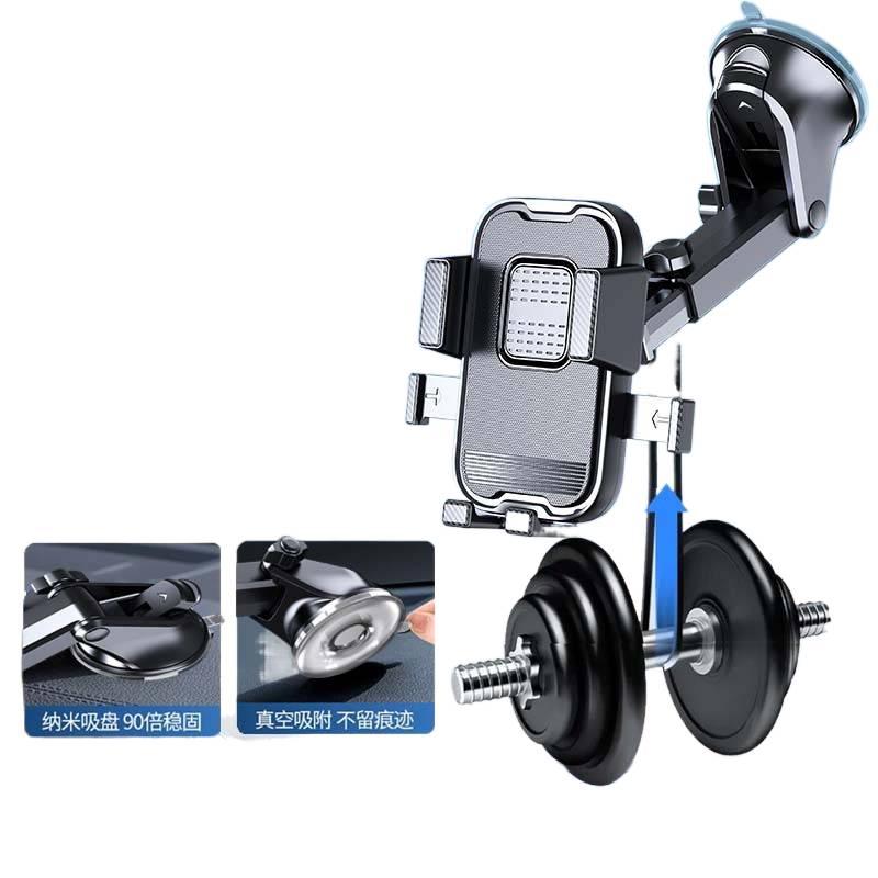 Car Phone Holder Silicone for Broad Compatibility in Black for Weekend Trips - Image 4