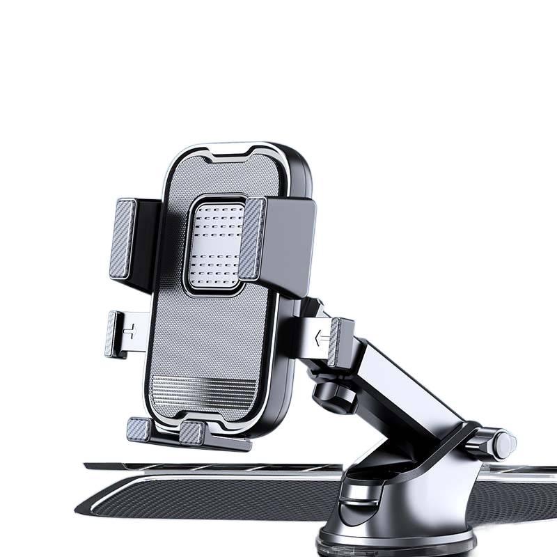 Car Phone Holder Silicone for Broad Compatibility in Black for Weekend Trips - Image 2