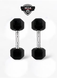 Hexagonal dumbbell set of shiny solid rubber - two pieces, each weighing 3 kg - pzsku/Z2AD9EA62E579B2B0F420Z/45/_/1732279684/52db2a3f-65a2-4c99-b6ba-d6060b57badf