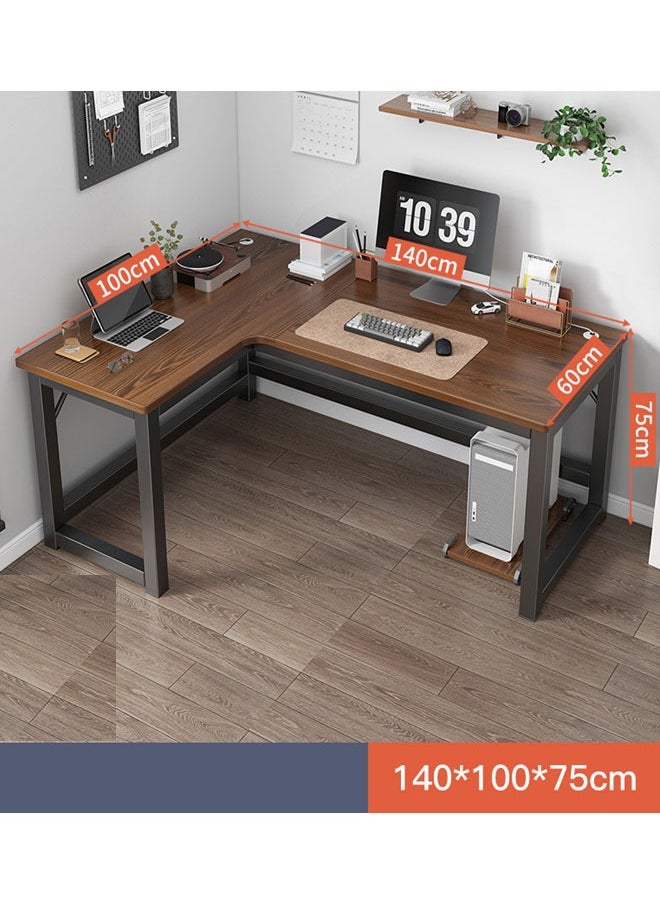 NKX - Computer and Multifunction Table Home Office Workstation 140X100 cm (Left Corner) - Image 1