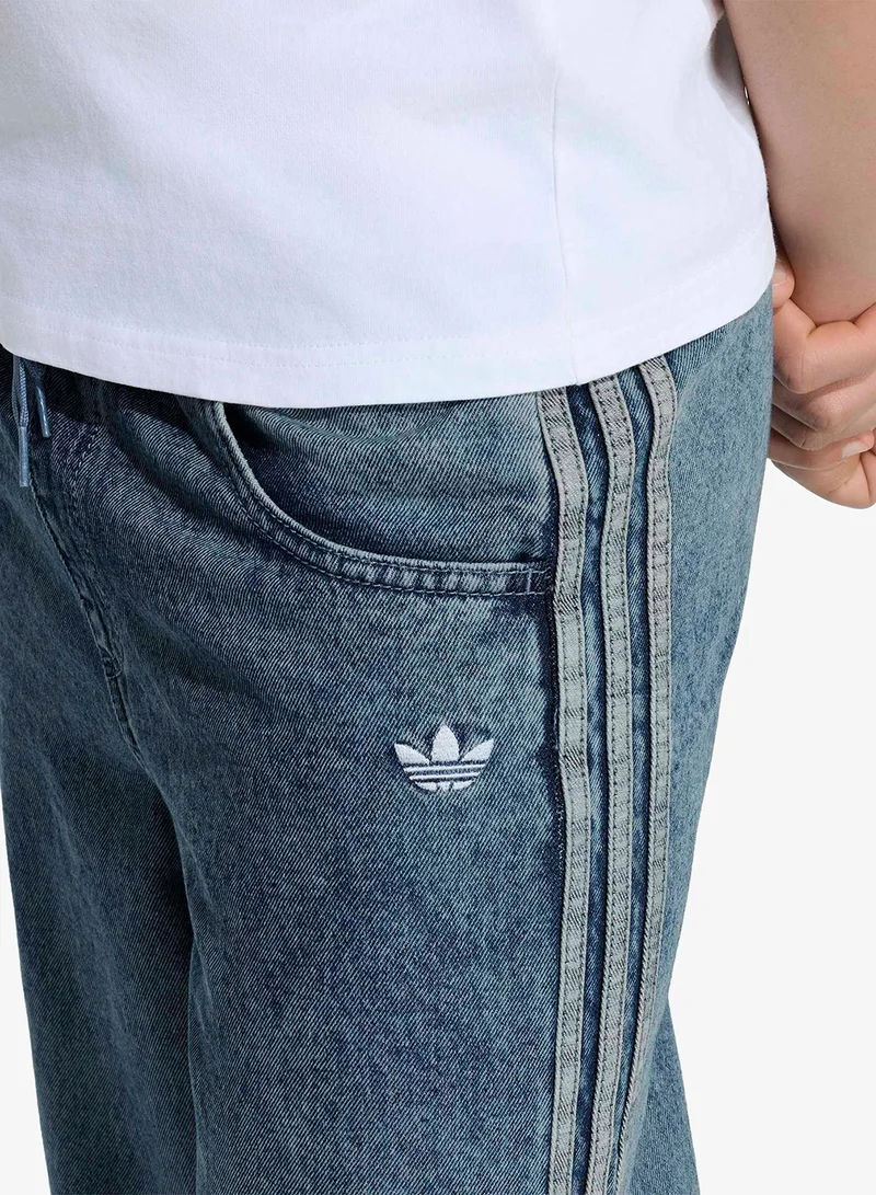 Adidas Originals WORBLU Youth Firebird Loose Denim Track Pants  | Best Price UAE