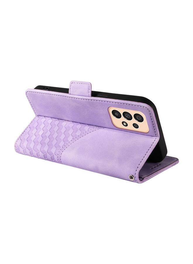 اس-توب جراب لهاتف Samsung Galaxy A53 5G، جراب هاتف جلدي منقوش عليه نجوم معينة - Image 5