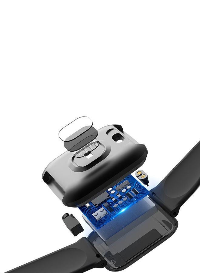 NIBEMINENT 116 Pro Heart Rate Monitor Color Screen Smartwatch Black - Image 2