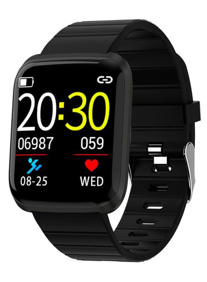 NIBEMINENT 116 Pro Heart Rate Monitor Color Screen Smartwatch Black - Image 1