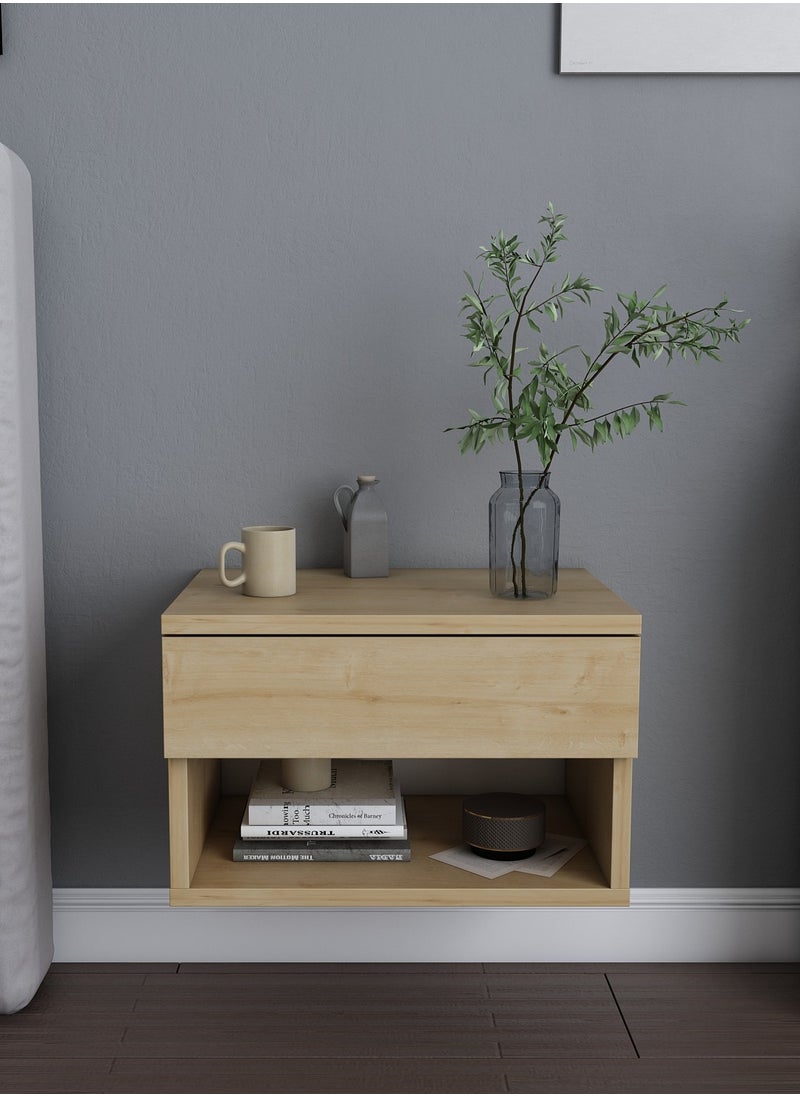 Decorotika Jamot Floating Nightstand 44.6 cm | Side Table  - Image 1