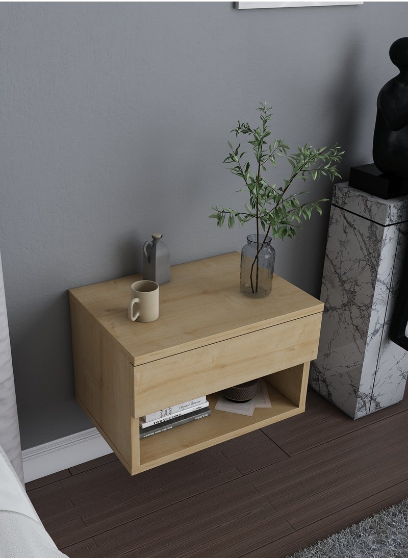 Decorotika Jamot Floating Nightstand 44.6 cm | Side Table  - Image 4