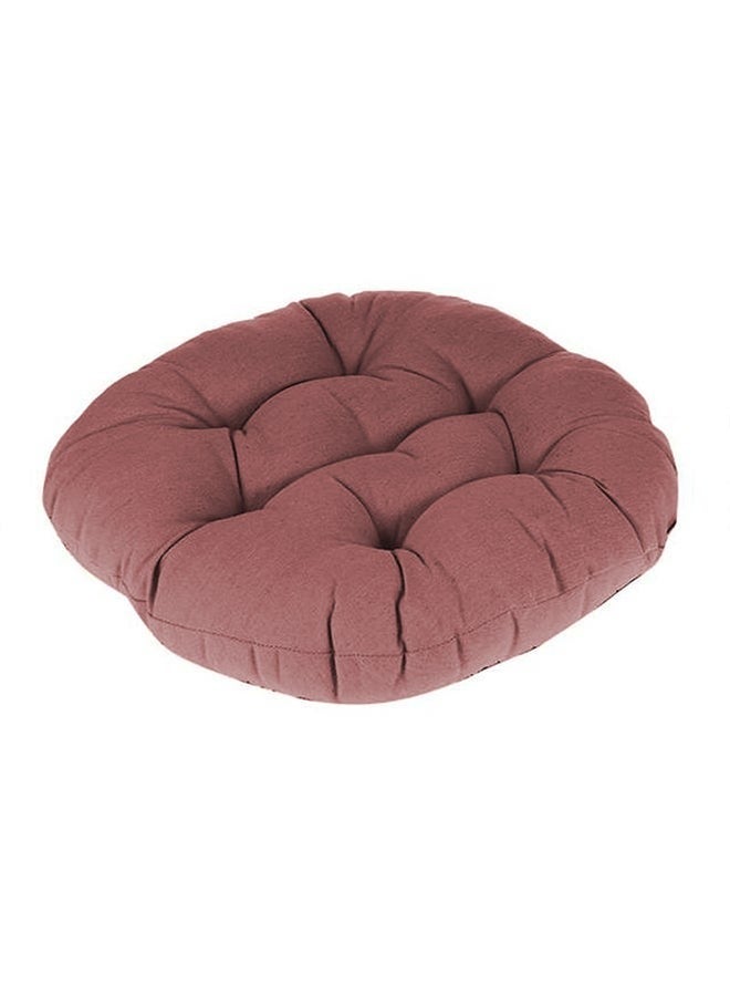 House One Square Soft Velvet Decorative Cushion Attractive Colors - Dark Pink  - Image 2