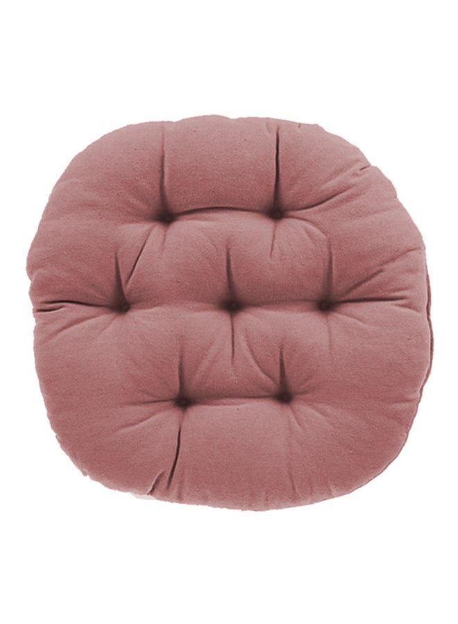 House One Square Soft Velvet Decorative Cushion Attractive Colors - Dark Pink  - Image 1
