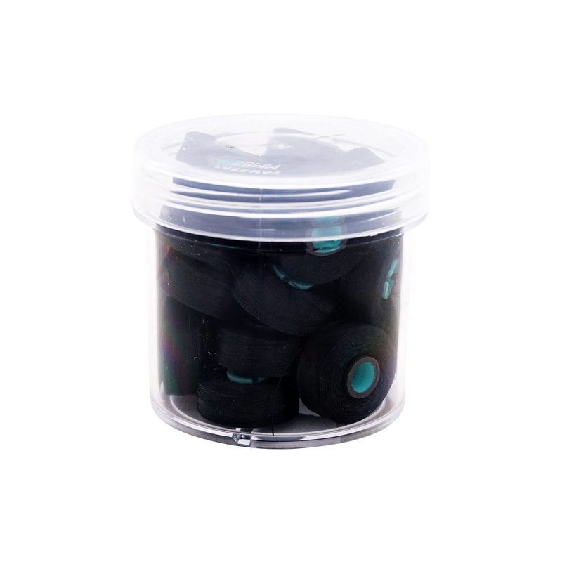 FilTec MagnaGlide Delights Poly Style L Prewound Bobbins Black