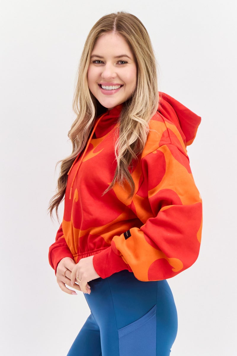 Adidas أديداس × ماريميكو ملابس رياضية نسائية بليزر طويل الأكمام مقصوص، متعدد الألوان - Image 2