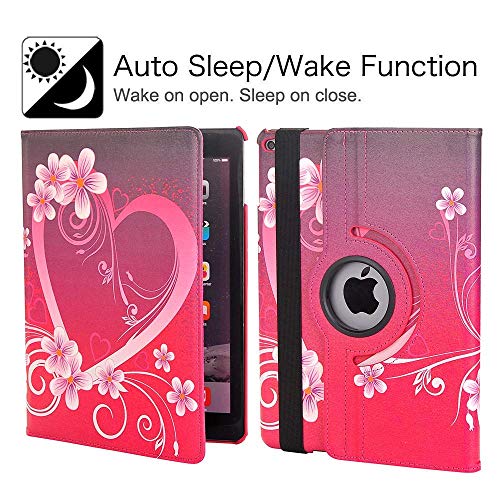 Newraturner Case for iPad Air (3rd Gen) 10.5" 2019 / iPad Pro 10.5" 2017 Case,360 Degree Rotating Stand Protective Cover, Auto Sleep/Wake - Image 3
