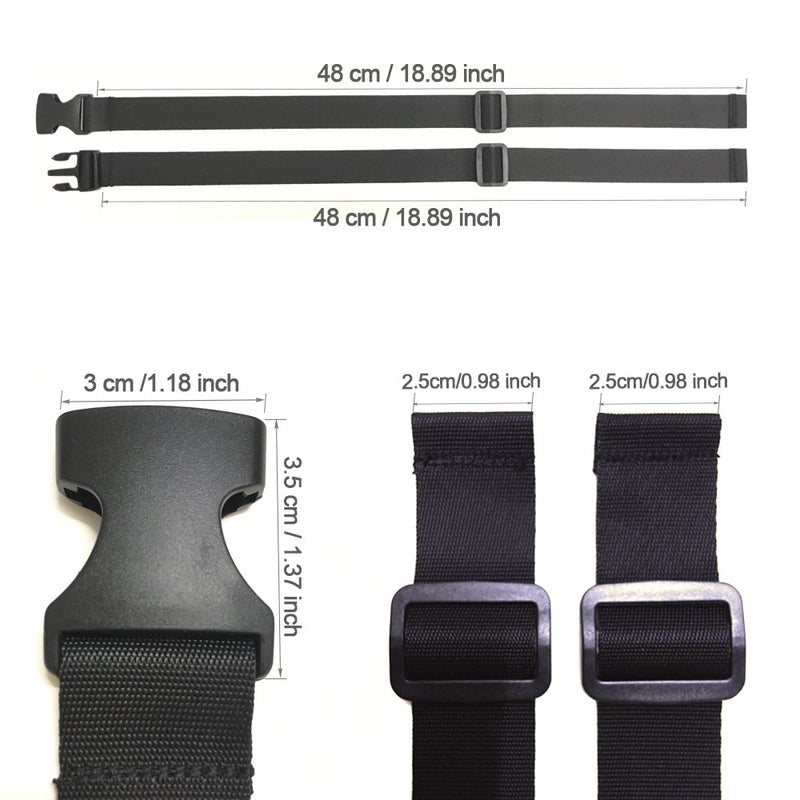 ZARPMA Baby 2 Point Safety Belt,Safety Harness for Child Kid Safe Strap for Old Version IKEA Antilop High Chair - Image 2