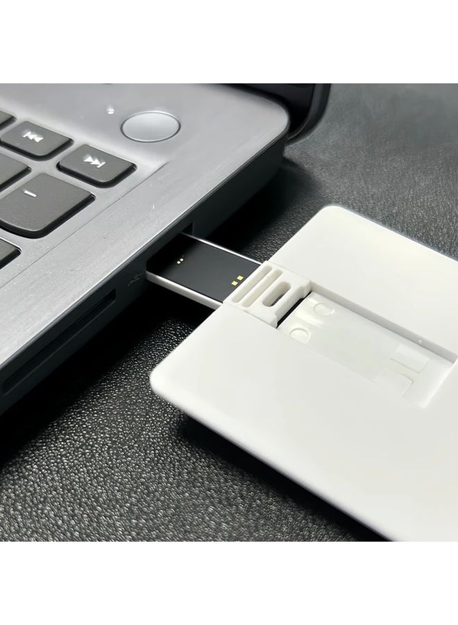 10 قطع من محركات أقراص USB flash بحجم 2GB على شكل بطاقة بنكية مخصصة مع شعار - Image 4