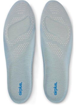 Airplus Extreme Active Gel Lightweight and Breathable Shoe Insoles for Cushion and Support, Men's, Size 7-13