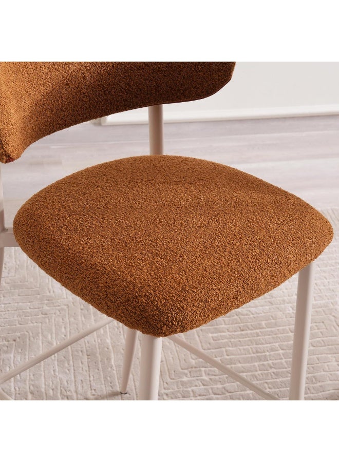 Pan Home Cerera Bar Chair - Yellow And White  - Image 3