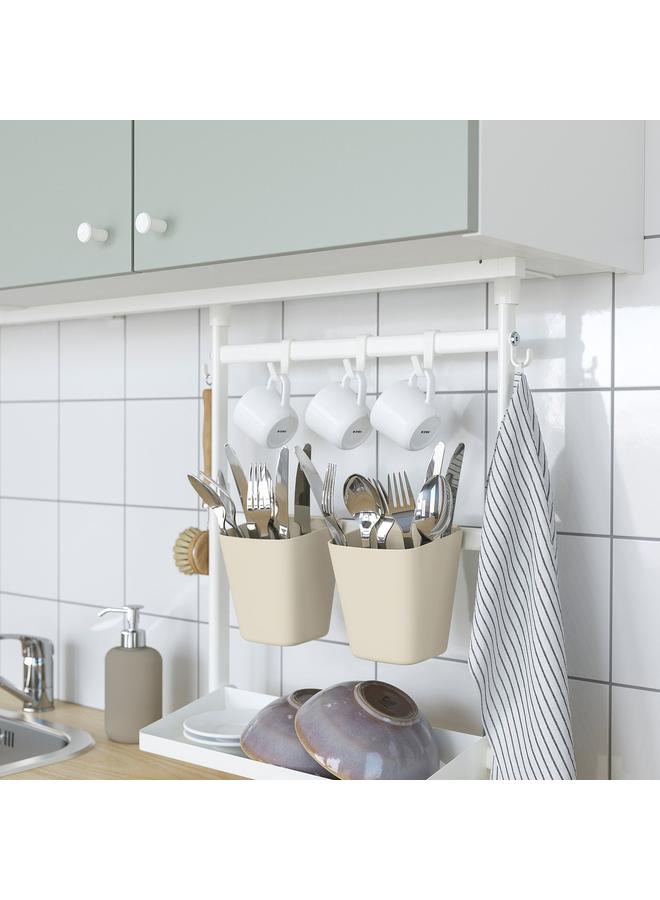 زبون حاوية، بيج، 12×11 سم - Image 2