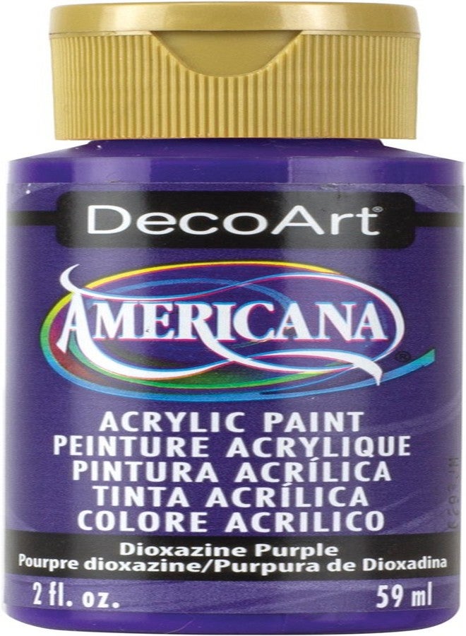 DecoArt Americana Acrylic Paint, 2-Ounce, Dioxazine Purple - Image 1