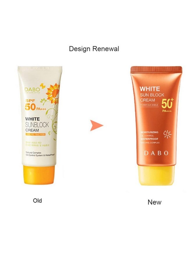 Dabo White Sunblock Cream Spf50 Pa+++ (70Ml) - Image 4