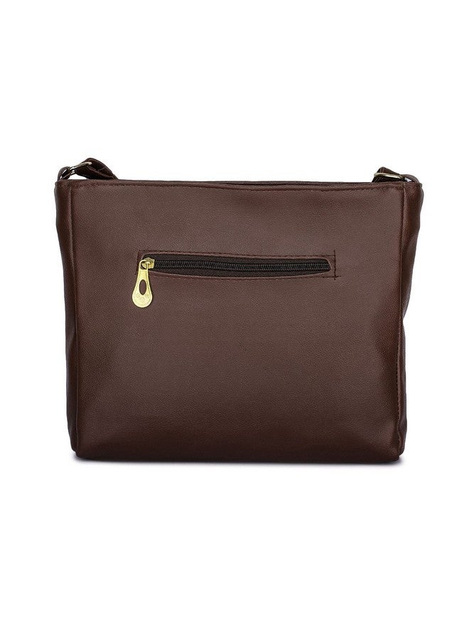 GLOSSY Girls' Sling Bag . (uf777088_Brown) - Image 4