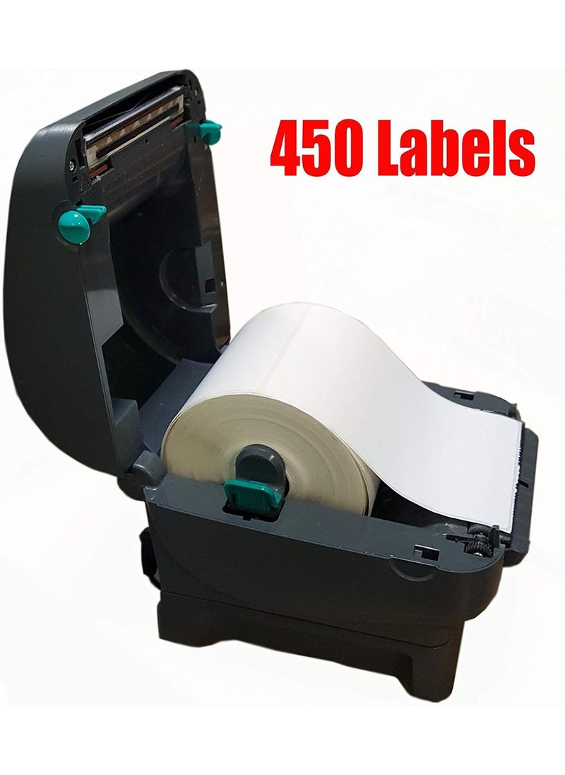 iMBAPrice iMBAPrice  1 Roll of 4504x6 Direct Thermal Labels for Zebra 2844 ZP450 ZP500 ZP505 1 inch core  9560GSM Top Coated  - Image 4