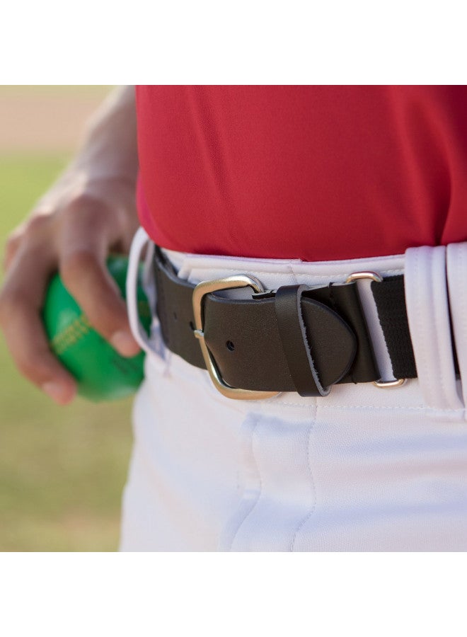 Champion Sports Champion Sports Baseball/Softball Uniform Belt - Comfort Stretch Fit Uniform Belt - Durable Syntex Tab - Adult: 22"-46" - Kelly Green - Image 4