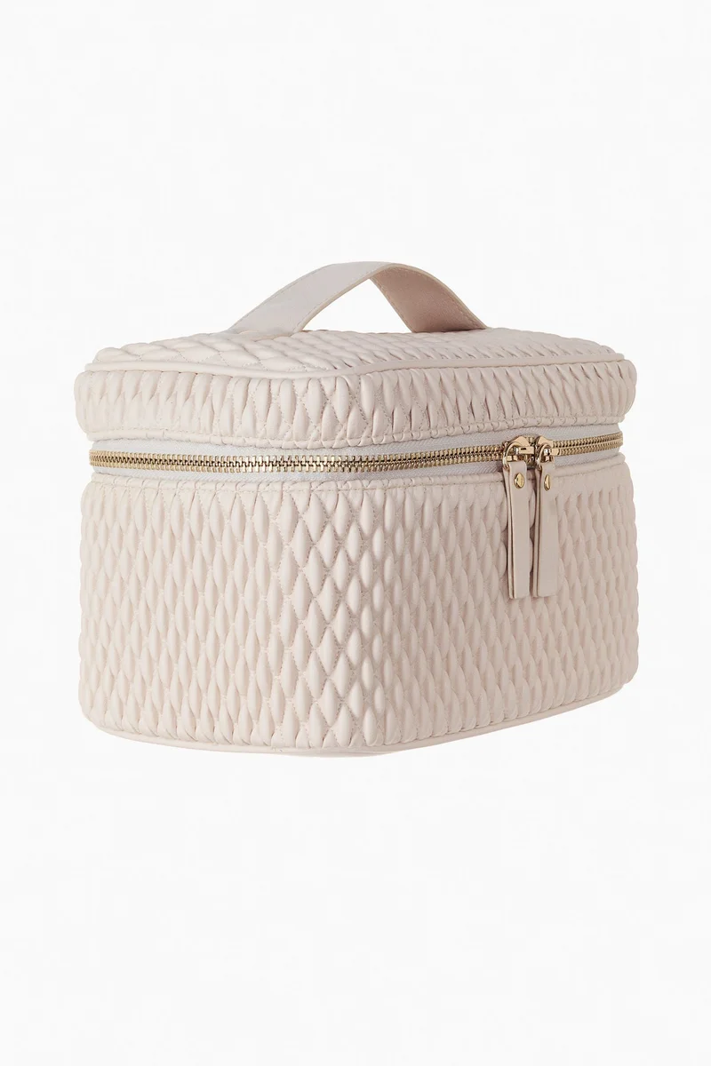 H&M  Quilted boxy make-up bag  | Best Price UAE