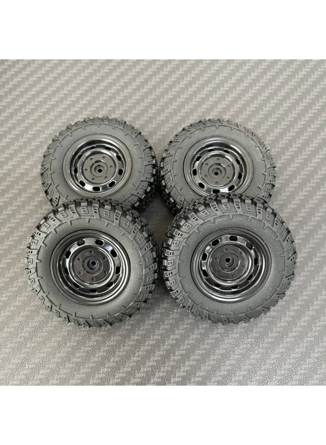Mangniu Version MN99S Original Accessories 1:12 Mangniu RC Full-scale Off-road Climbing Car Modification Accessories-Color:Tire Clamped Tires (4 Pieces)  - Image 1