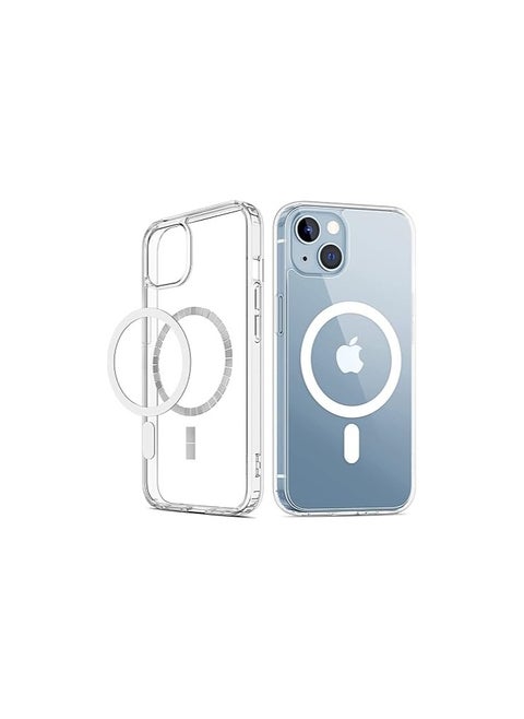 Magsafe Case for iPhone 13 Magsafe Clear Cover Magnetic Wireless Charging Support, Shockproof Protection, Scratch-Resistant for iPhone 13