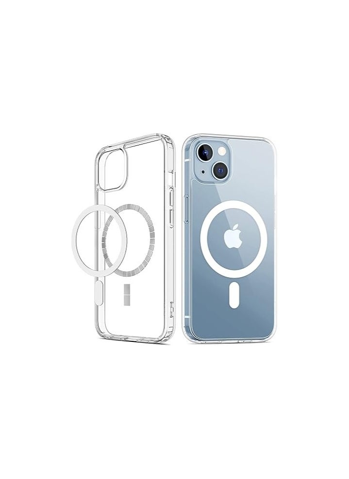 Magsafe - Magsafe Case for iPhone 13 Magsafe Clear Cover Magnetic Wireless Charging Support, Shockproof Protection, Scratch-Resistant for iPhone 13 - Image 1