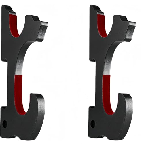 Indusoire 2 Pcs Katana Stand Wall Mount Sword Stand for Katana and Ninja Swords,Katana Display Stand for Living Room, Bedroom, Store Decor - Image 1