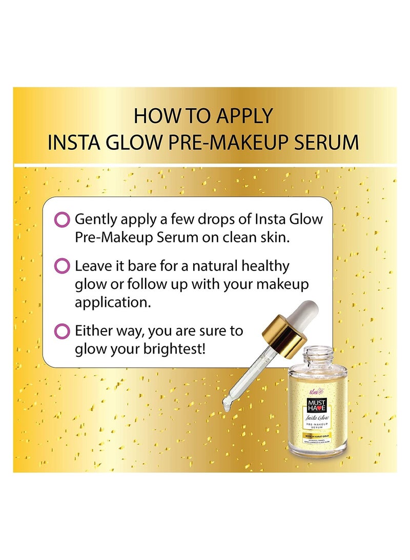 Iba Must Have Insta Glow Pre Makeup Serum 30ml - Image 3