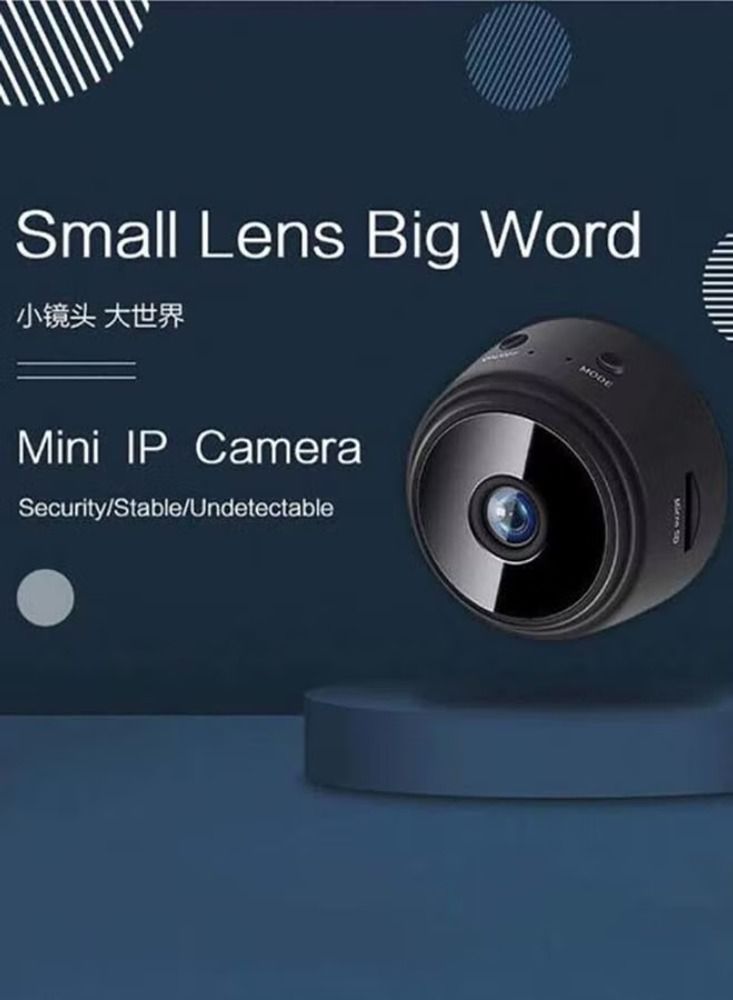Dream Zone A9 WiFi Smart Mini HD Hide IP Camera With Memory Card - Image 3