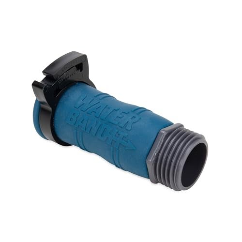 Camco Water Bandit - Features a Highly Flexible Silicone-Polymer Sleeve & ABS Male Water Hose Connection - Works with Damaged or Stripped Faucet Threads or Faucets without Threads (22484) - Image 2