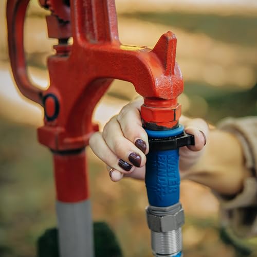 Camco Water Bandit - Features a Highly Flexible Silicone-Polymer Sleeve & ABS Male Water Hose Connection - Works with Damaged or Stripped Faucet Threads or Faucets without Threads (22484) - Image 3