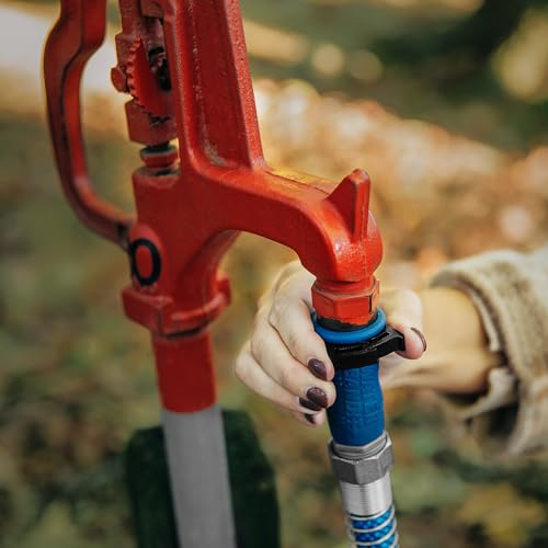 Camco Water Bandit - Features a Highly Flexible Silicone-Polymer Sleeve & ABS Male Water Hose Connection - Works with Damaged or Stripped Faucet Threads or Faucets without Threads (22484) - Image 5
