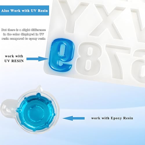 Miraclekoo Sky Blue Epoxy Resin Color Dye Colorant Liquid Epoxy Resin Pigment,60ml,Translucent - Image 4