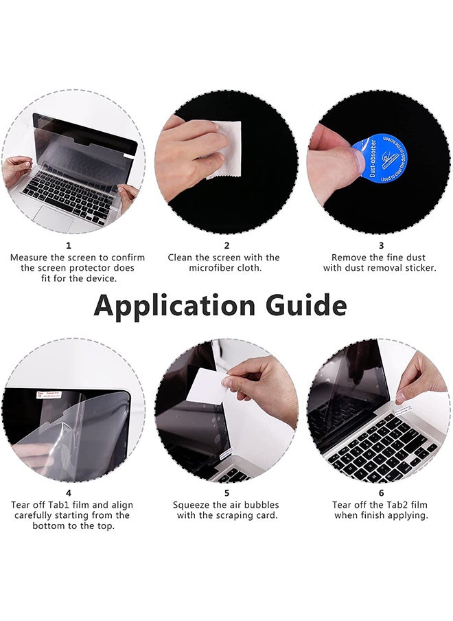 O Ozone Clear Screen Protector for MacBook Pro 16.2 inch 2021  A2485  Laptop Screen Protector Guard  Pack of 2  - Image 4