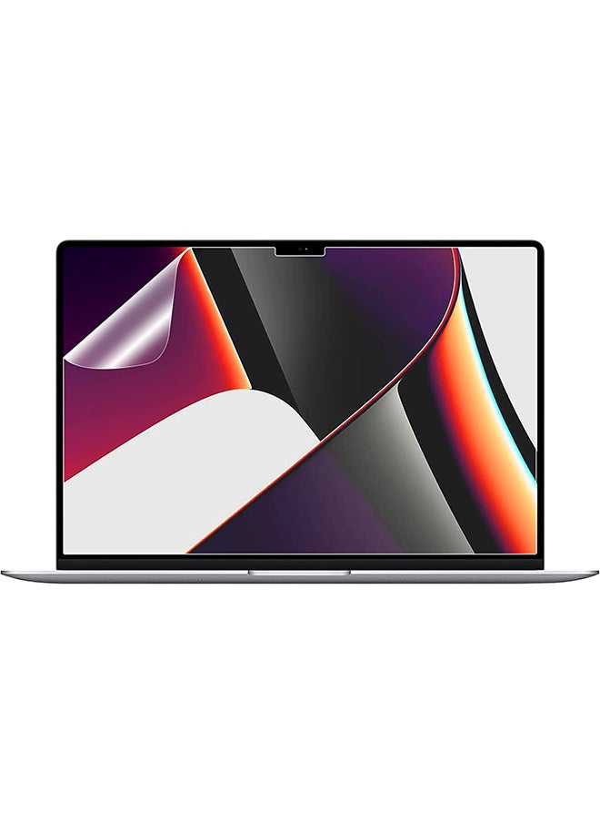 O Ozone Clear Screen Protector for MacBook Pro 16.2 inch 2021  A2485  Laptop Screen Protector Guard  Pack of 2  - Image 1