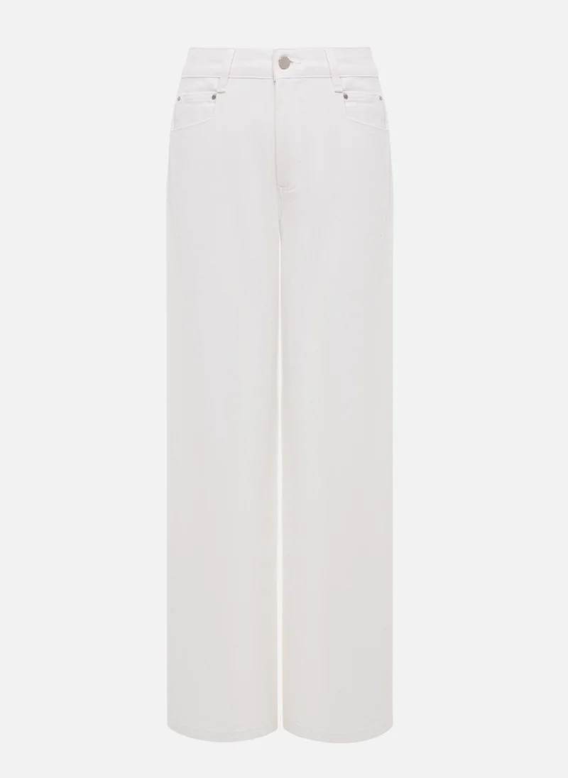 Lichi Mid-rise straight jeans