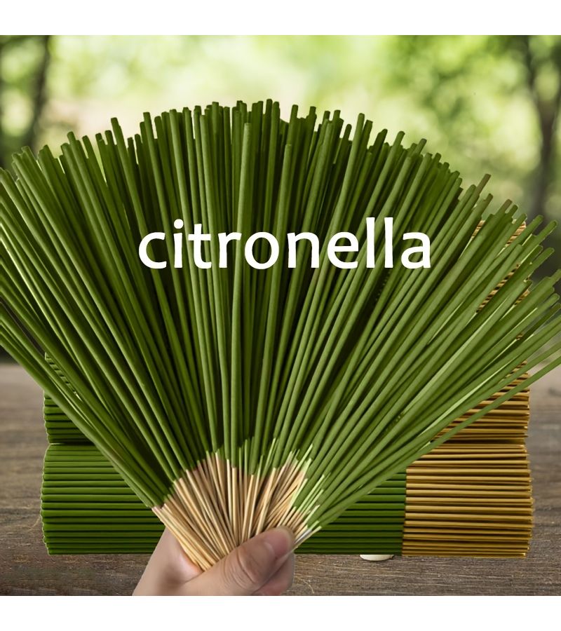 7 47 82 124 184P Extended Citronella Oil Lemon Grass Sticks 45 Minute Burn Time Artificial Wood Summer Scent For Home Camping Patio Pool Outdoor Activities Air Purifying Relax Holiday Decor Halloween Christmas Easter Thanksgiving - Image 5