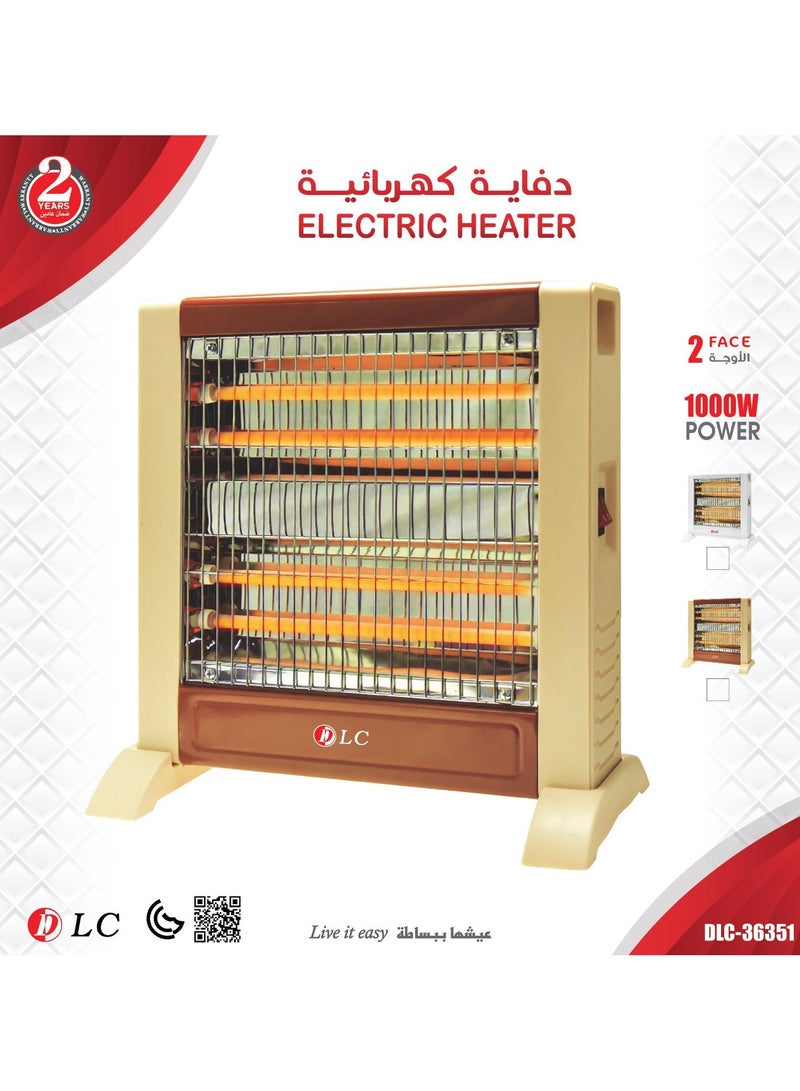 DLC-36351 سخان كهربائي - 1000 واط  - Image 1