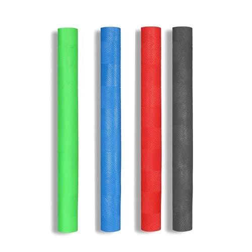 Prokick Chevron Cricket Bat Grip | 1 Pc | Non-Slip Rubber Grip for Better Control | Assorted Colors - Image 2