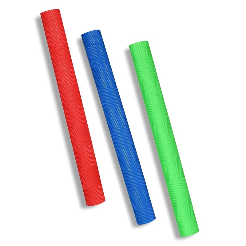 Prokick Chevron Cricket Bat Grip | 1 Pc | Non-Slip Rubber Grip for Better Control | Assorted Colors - Image 5
