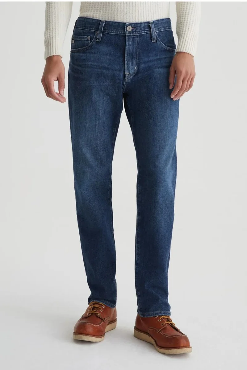 Ag Jeans Premium Dark Slim-Fit Denim Jeans